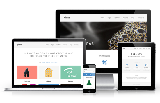 Farad Responsive Premium WordPress Theme