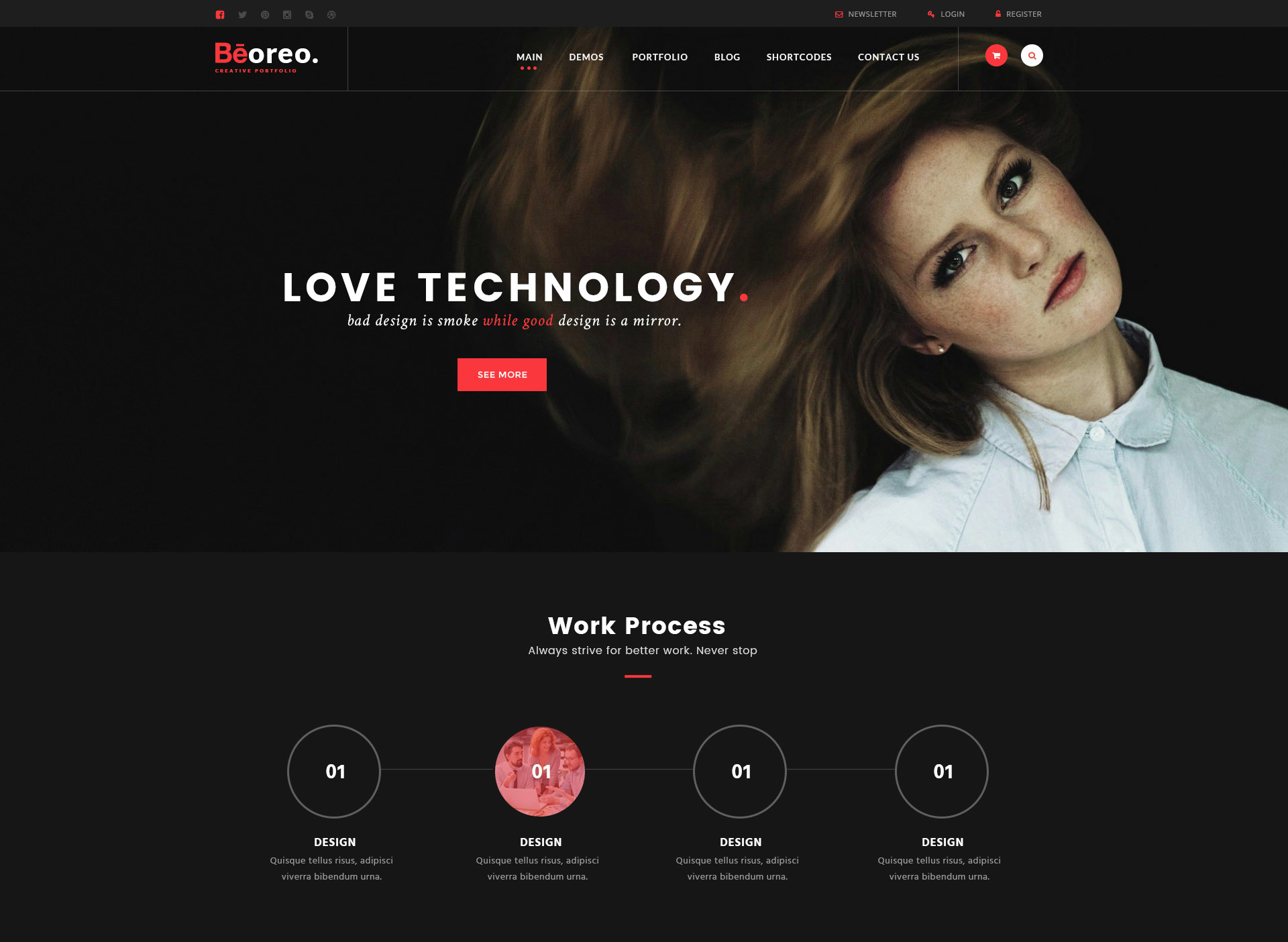 Beoreo - Multi-Purpose PSD Template