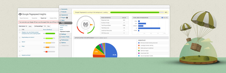 Google Pagespeed Insights for WordPress