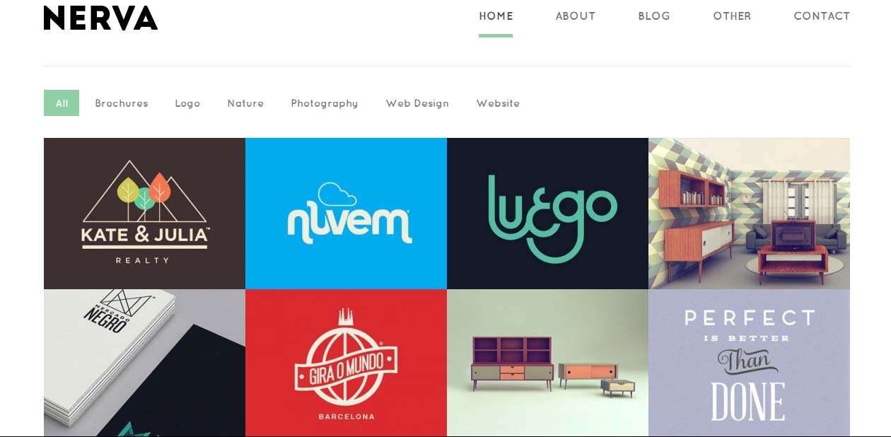 Nerva - WordPress Art Themes