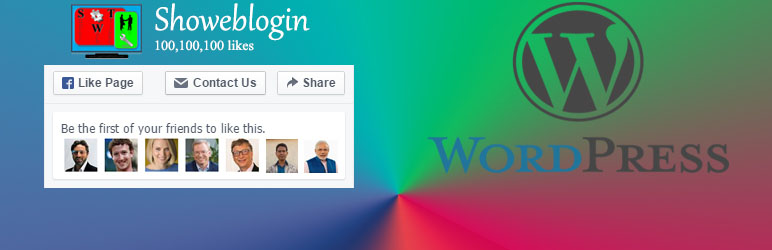 Showeblogin Facebook Page Plugin