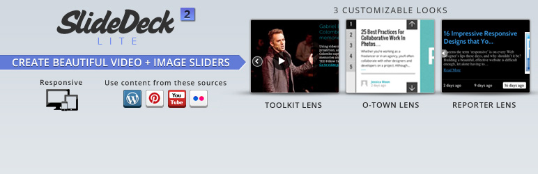 SlideDeck 2 Lite Responsive Content Slider