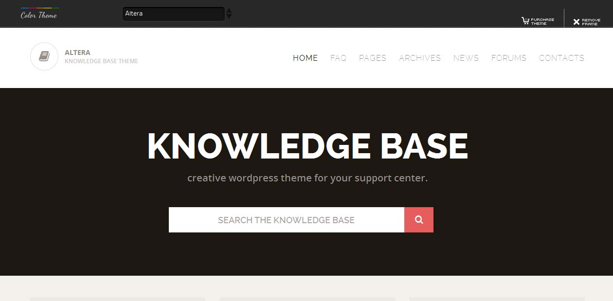 Altera - Miscellaneous WordPress Themes