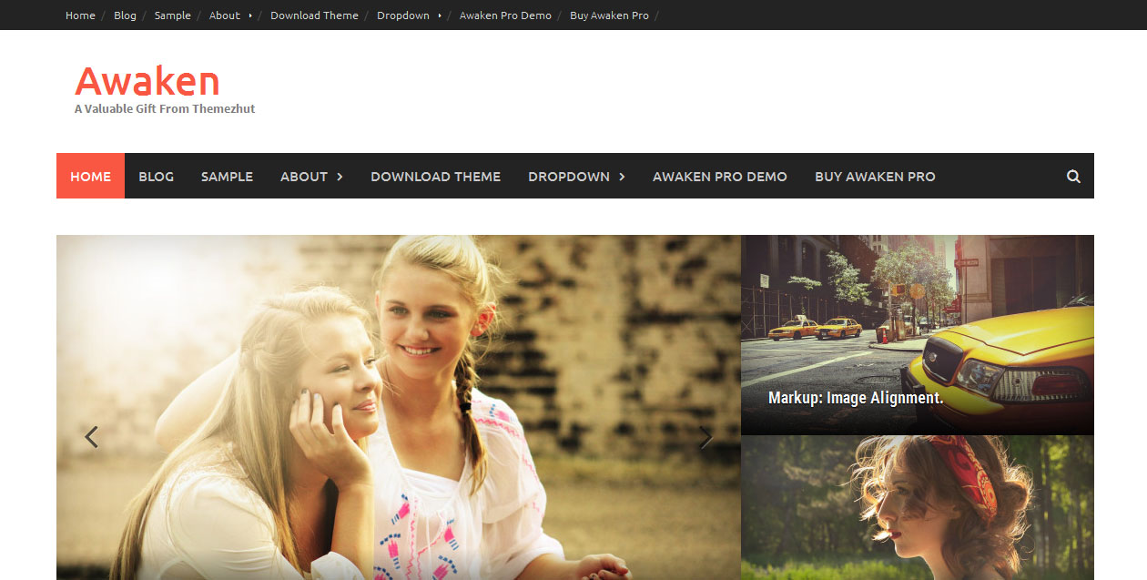 Awaken - Free WordPress Responsive Themes