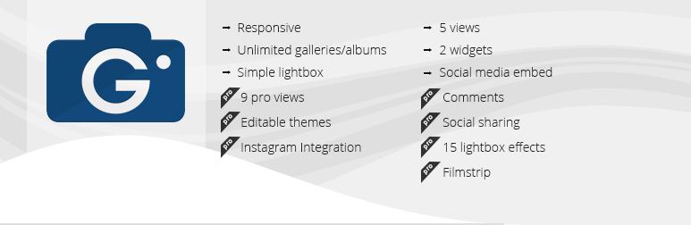 Gallery - wordpress plugins for photographers