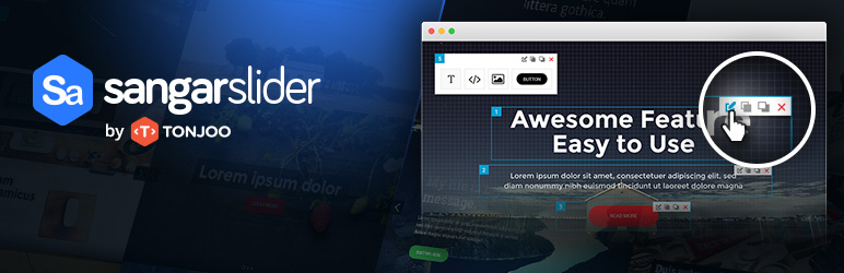 Sangar Slider - WordPress Responsive Slider