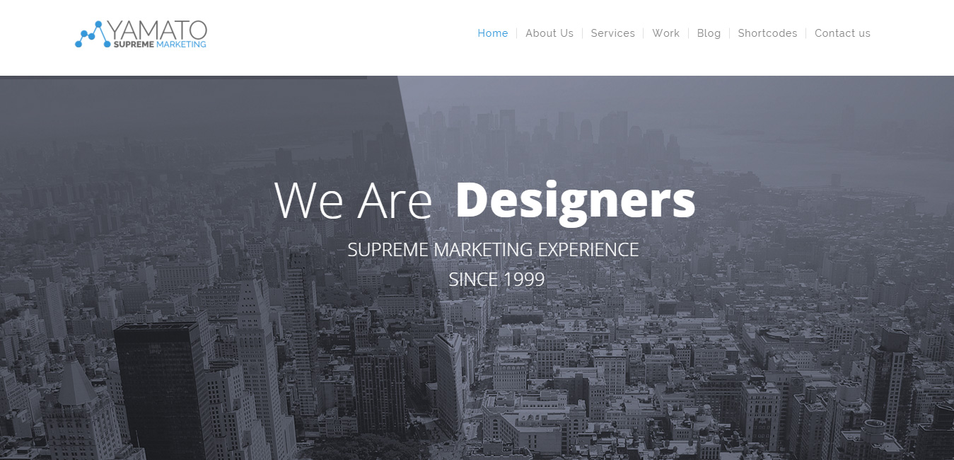 Yamato - Corporate Marketing WordPress Theme
