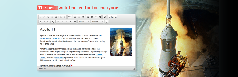 CKEditor for WordPress - wordpress editor plugins