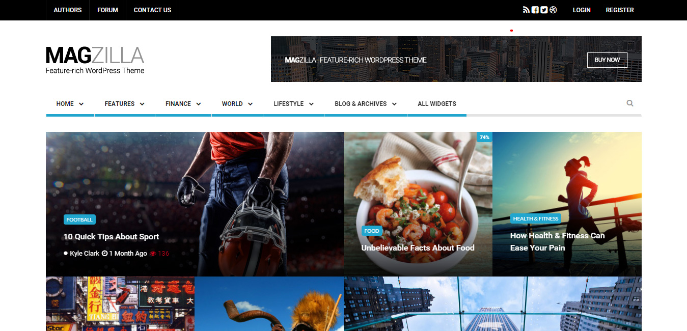 MagZilla - WordPress Newspapers and Magazines Theme