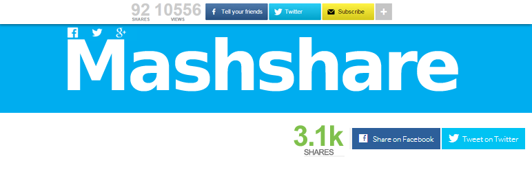 Mashshare - Social Media Plugins for WordPress