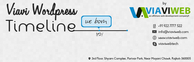 Viavi WordPress Timeline