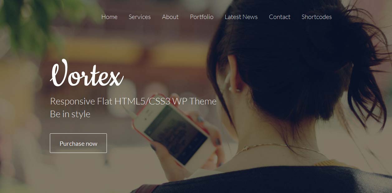 Vortex - WordPress Metro Style Themes