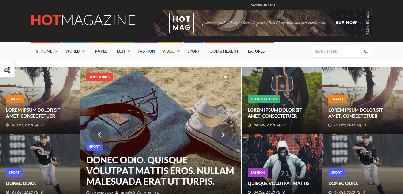 Hotmagazine - News & Magazine WordPress Theme