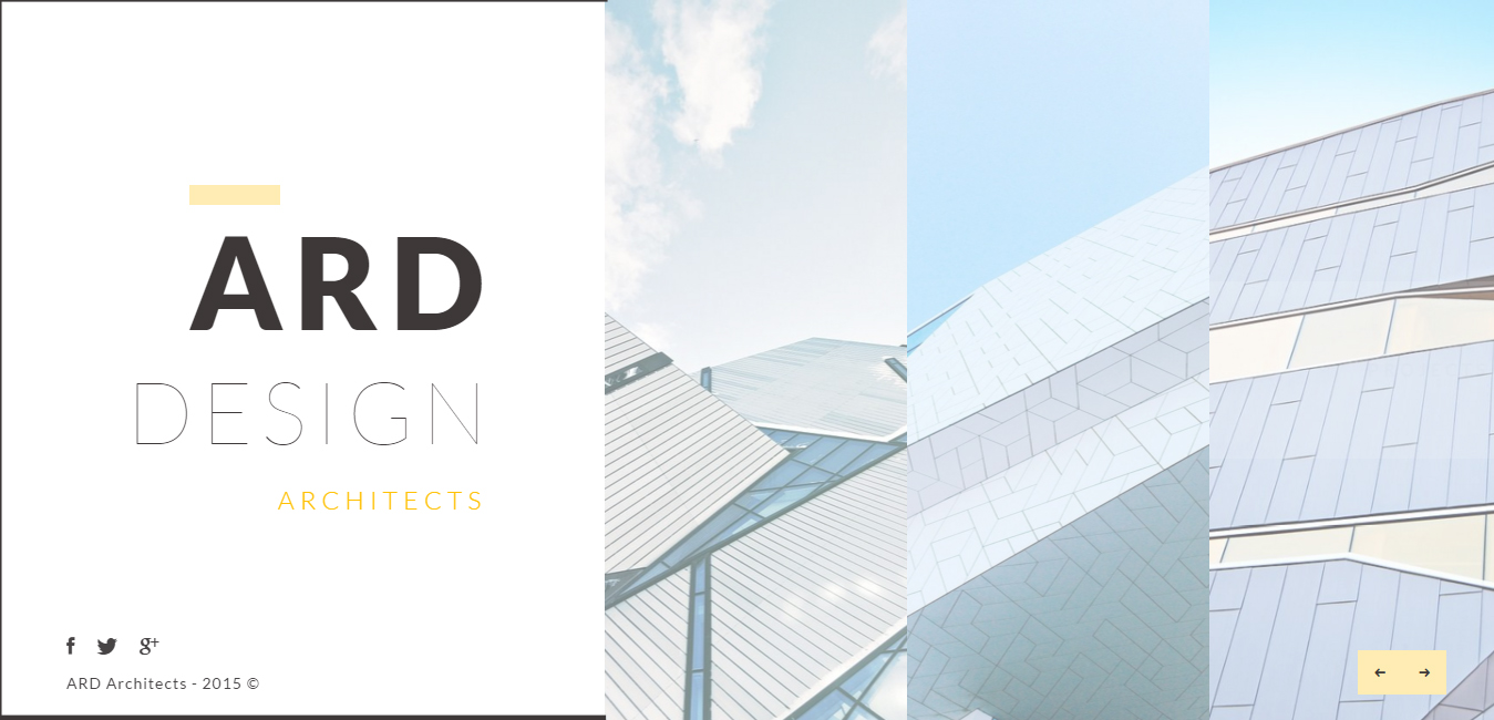 ARD - Architect Minimal WordPress Theme