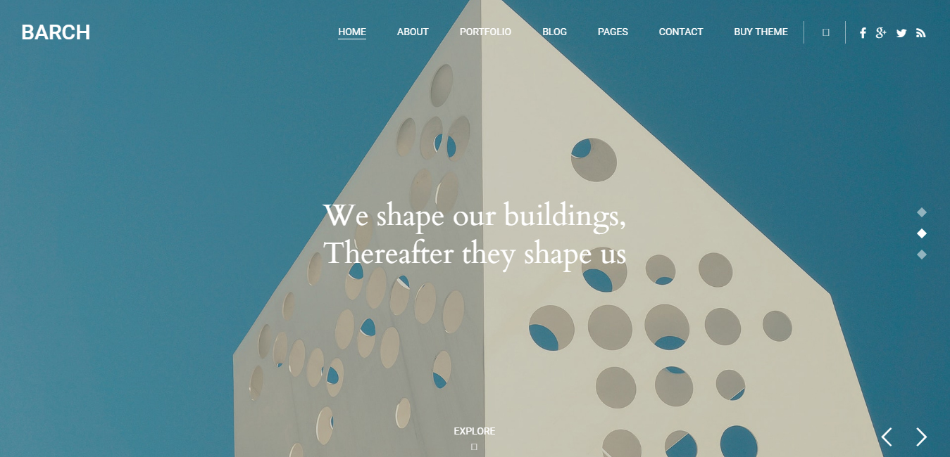 Barch - Architecture & Construction WordPress Theme