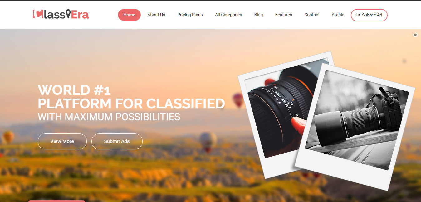 Classiera - Classified Ads WordPress Theme