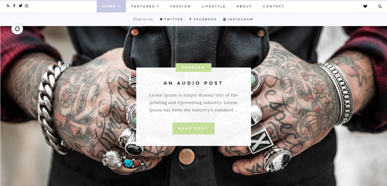 Fulford - Responsive WordPress Blogging Theme