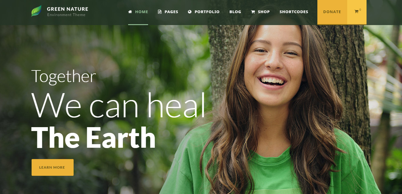 Green Nature - Environmental, Non-Profit WP Theme