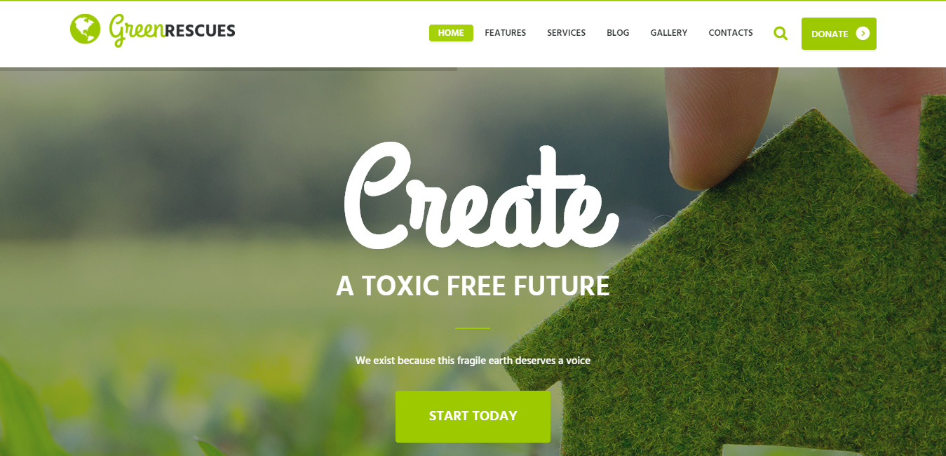 Green Rescues - Environment Protection Theme