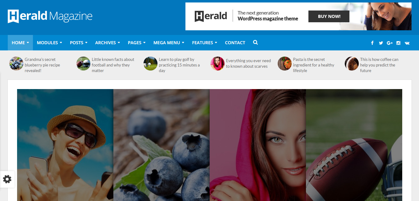 Herald - News Portal & Magazine WordPress Theme