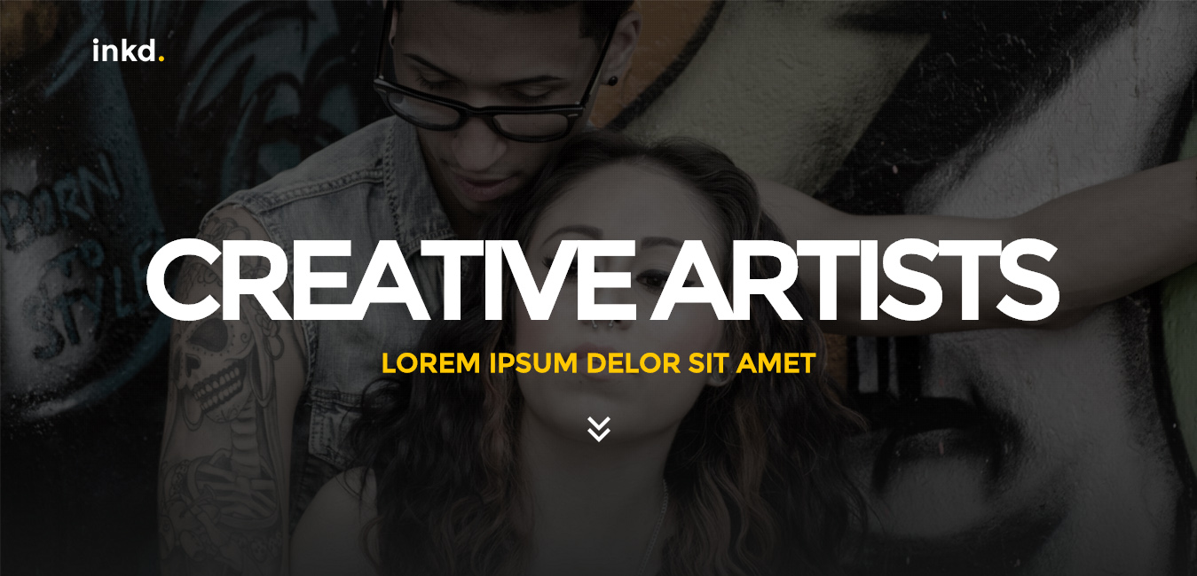 Inkd - Tattoo Studio One-Page WordPress Theme