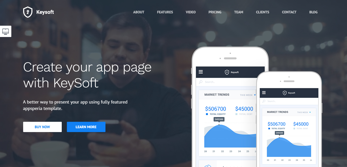 KeySoft - WordPress Software Theme