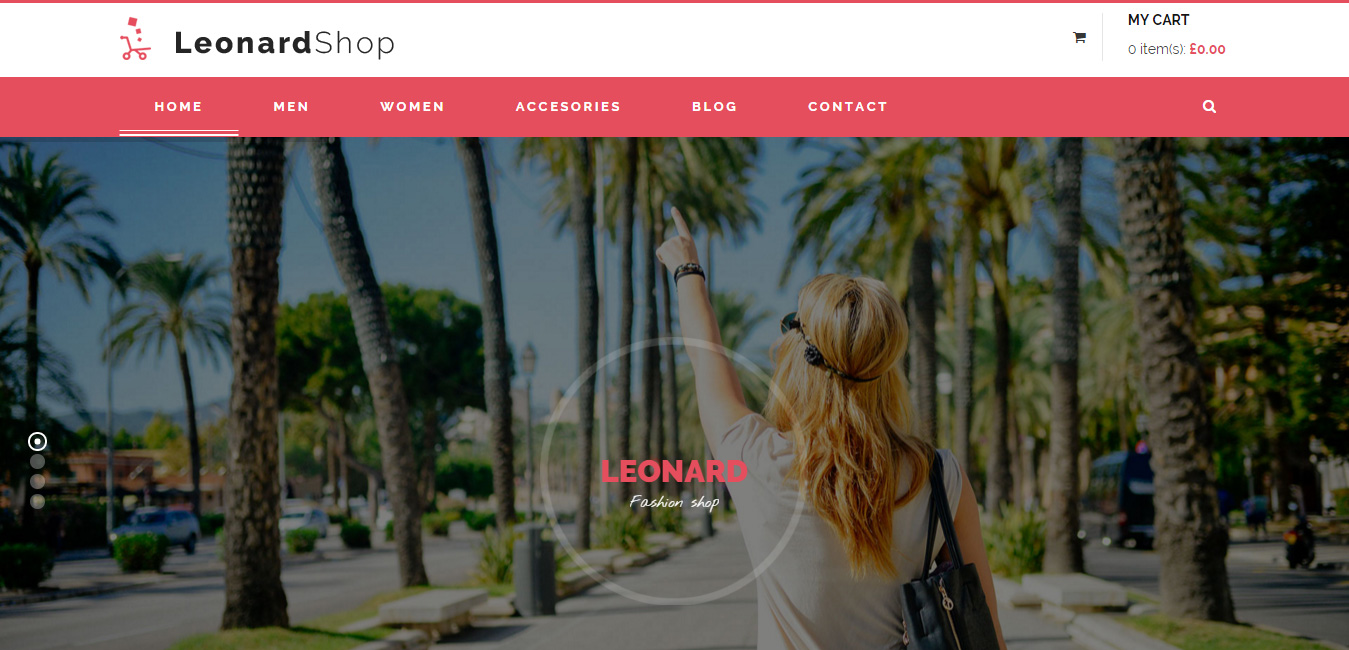 Leonard Shop - Responsive Mutil Page WordPress Theme