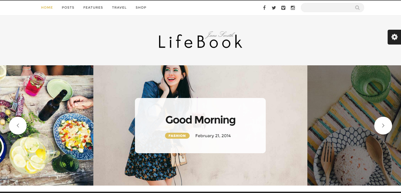 Lifebook - Creative WordPress Blog Theme