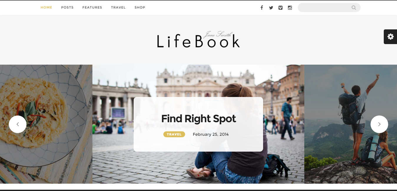 Lifebook - Creative WordPress Blog Theme