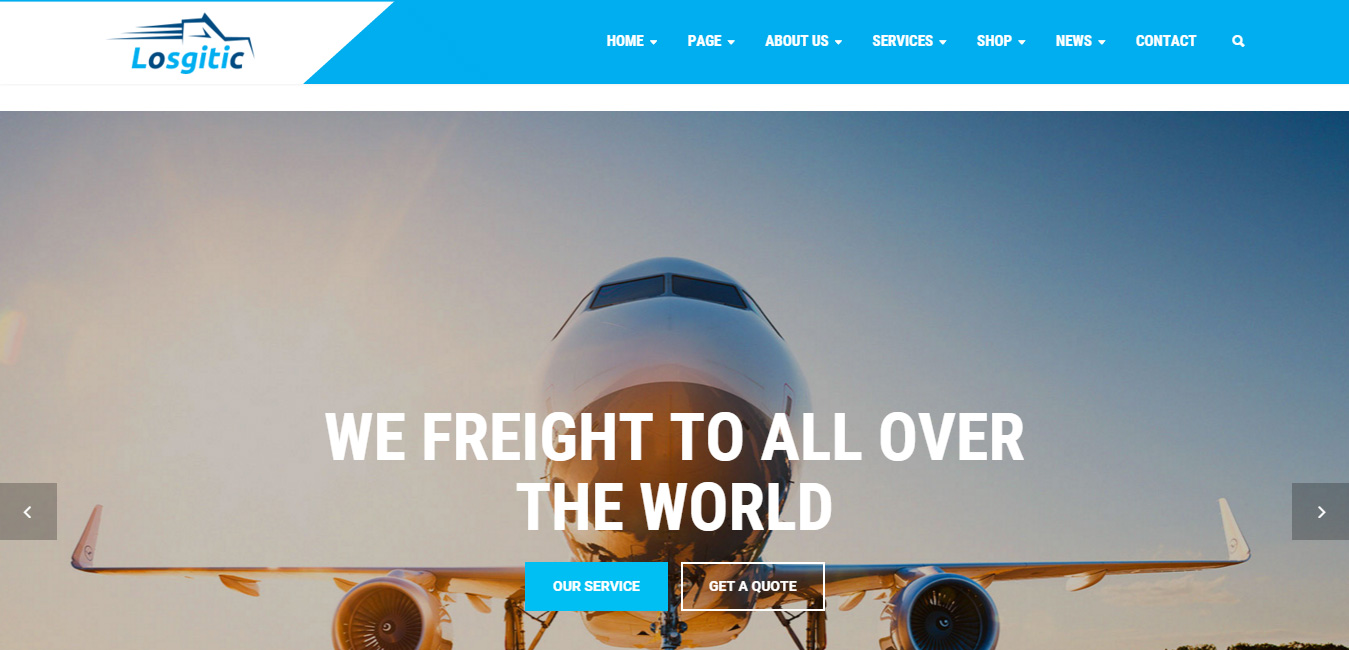 Logistic - Warehouse & Transport WP Theme