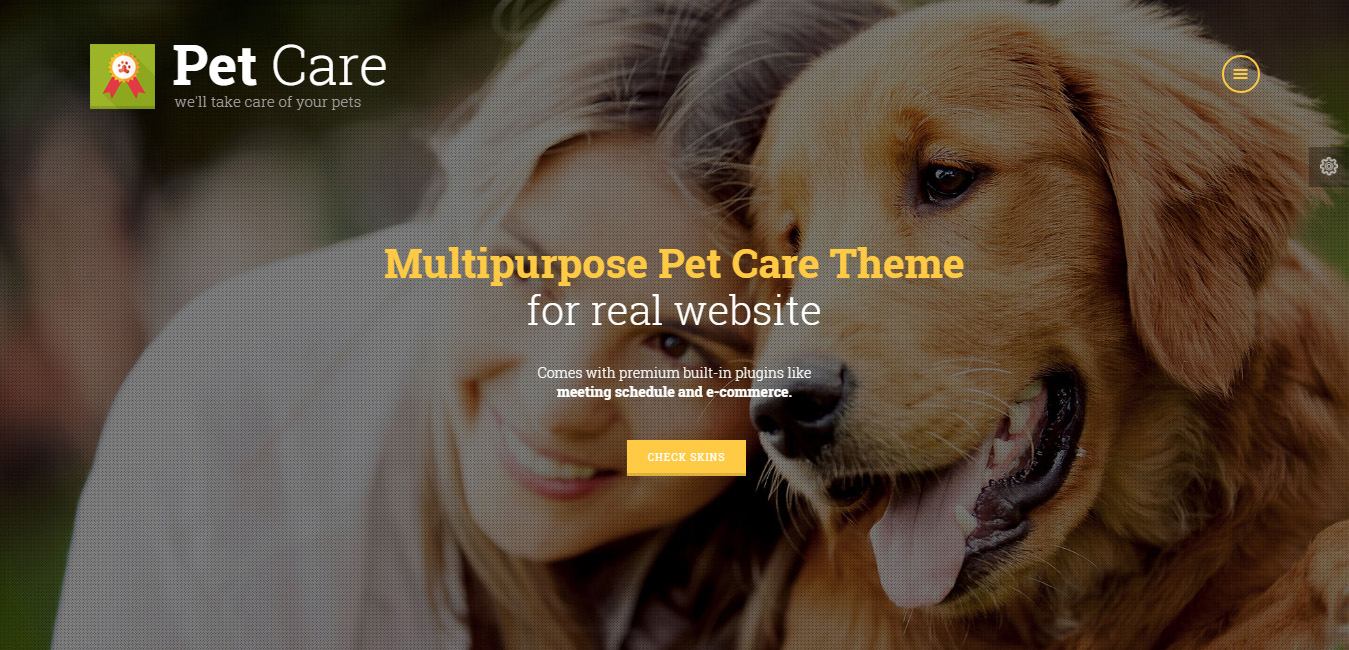 Pet Care - Grooming, Hotel, Hospital & Shop Theme