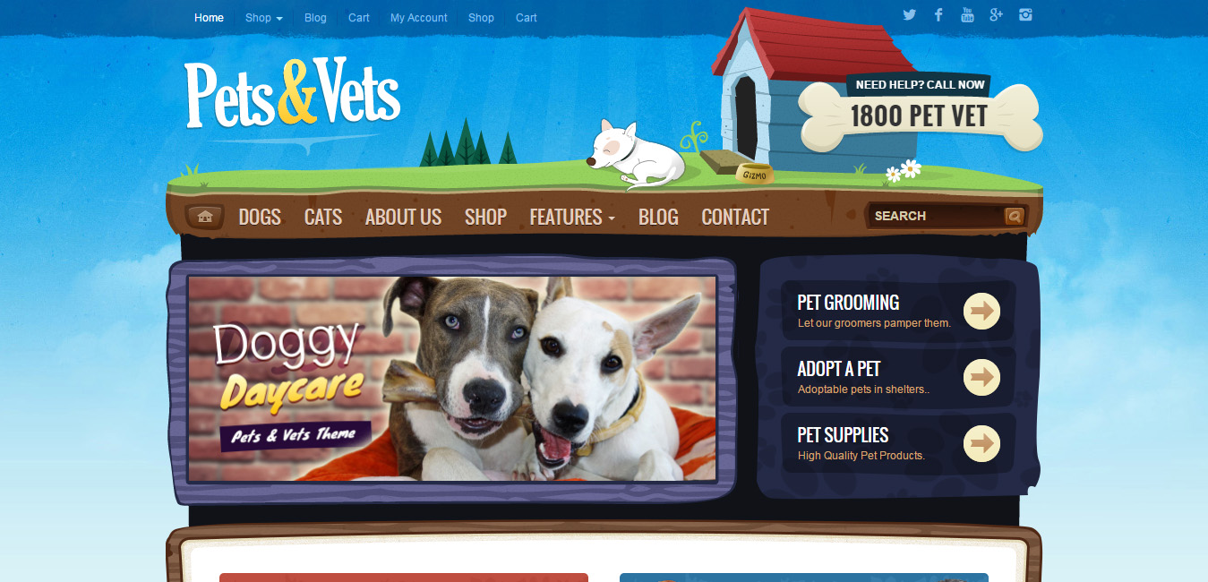 Pets & Vets - WordPress & WooCommerce Theme