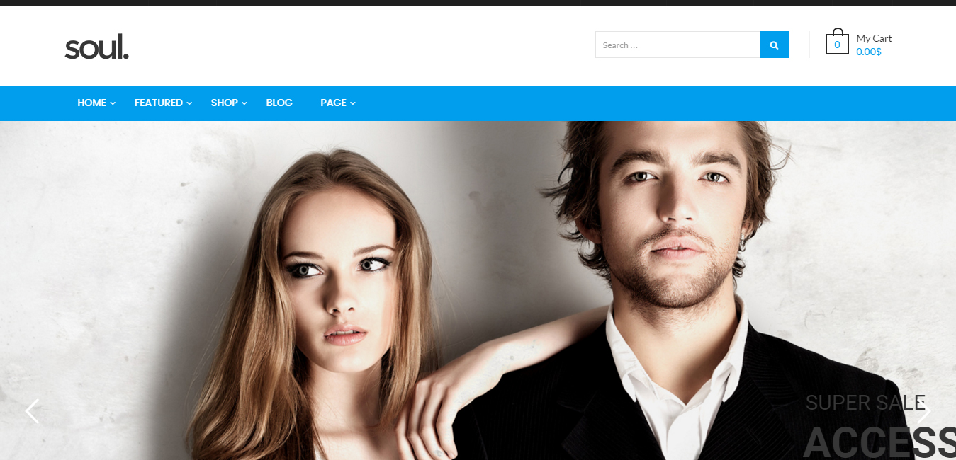 Soul - WooCommerce WordPress Themes