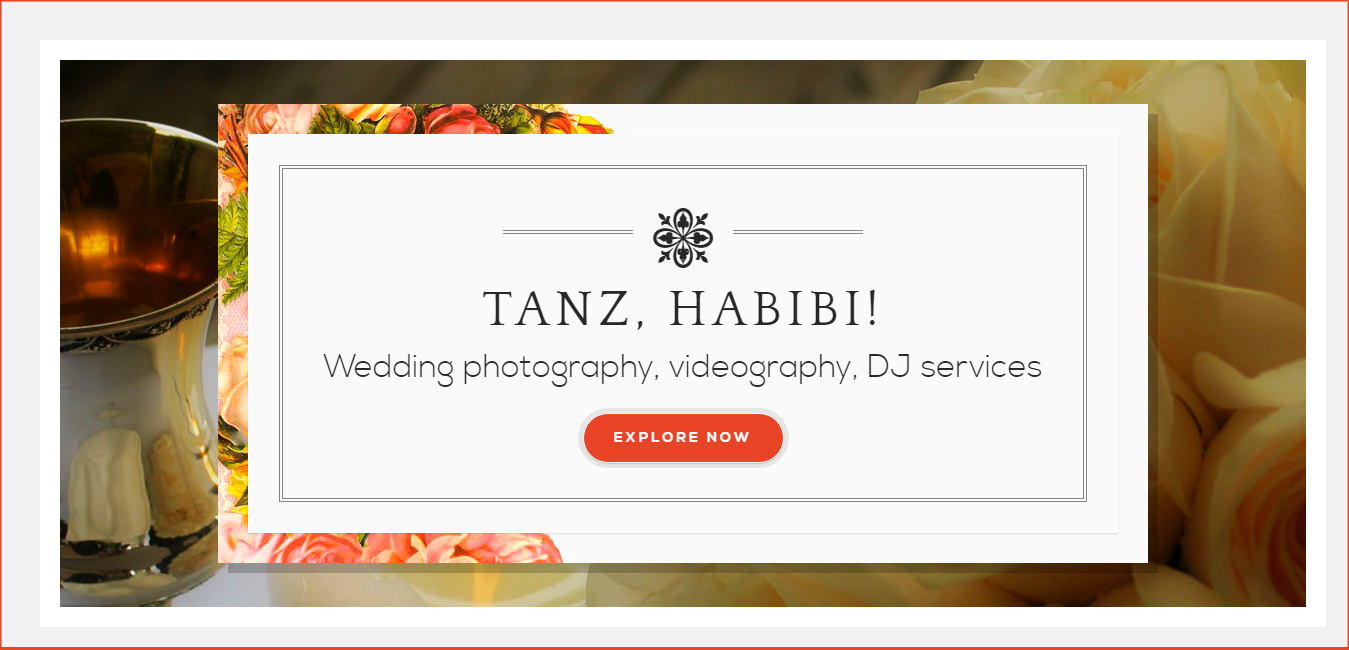 Tanz, Habibi - Wedding Services WP Theme