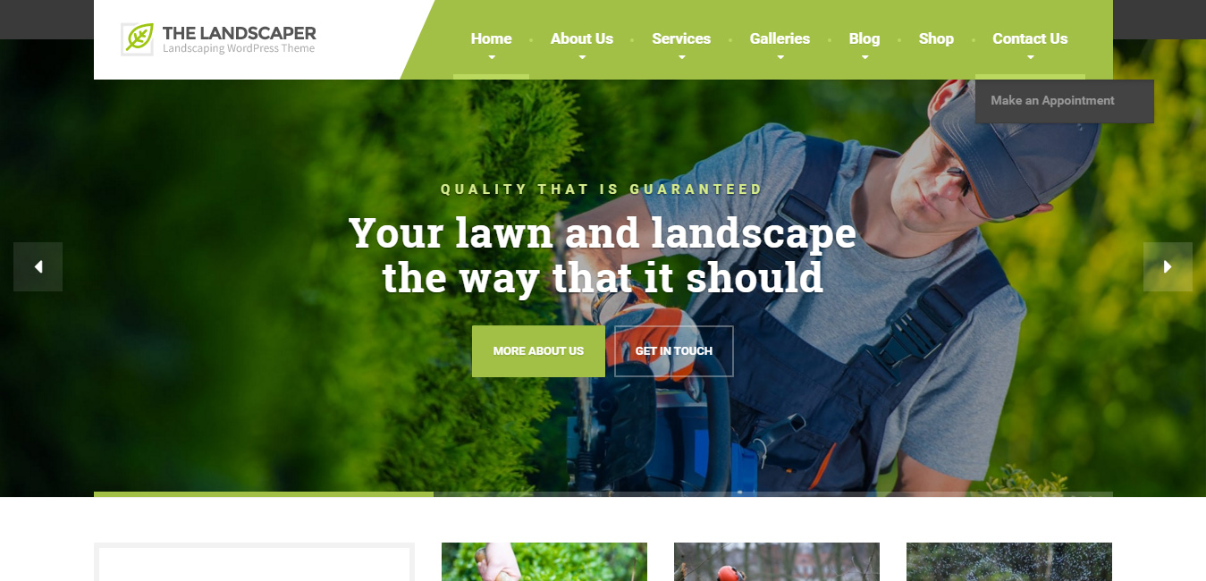 The Landscaper - Garden WordPress Themes