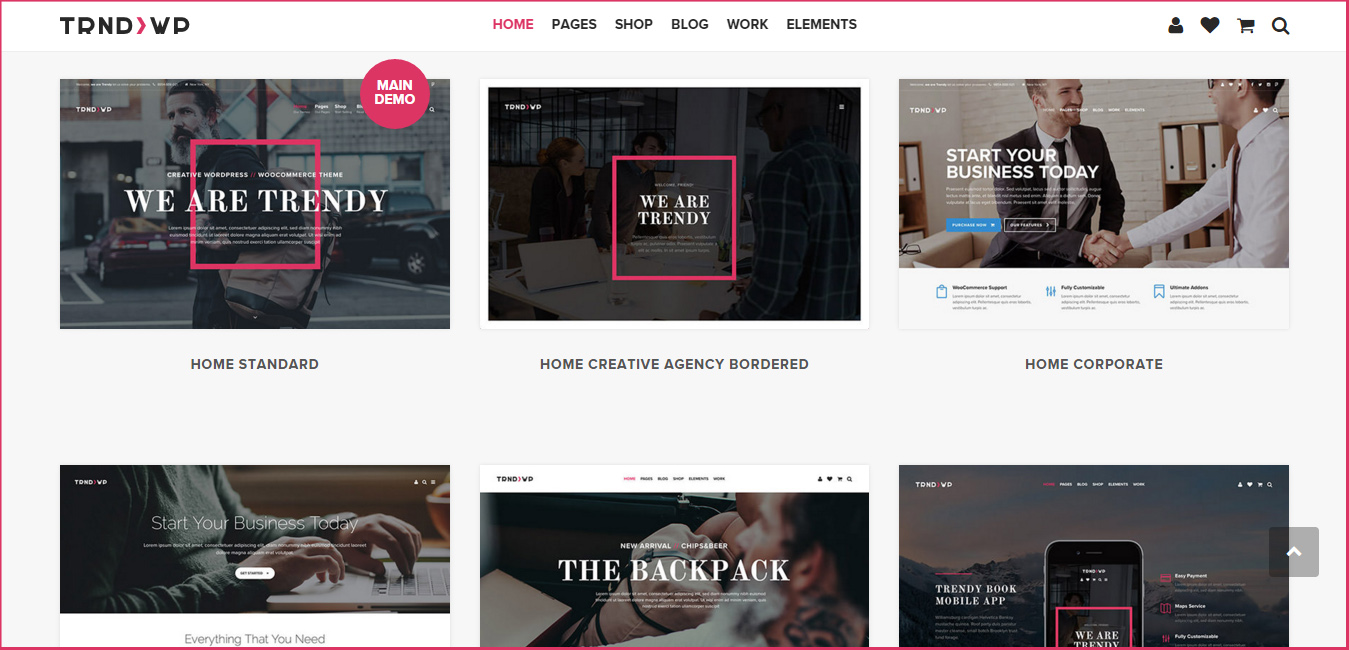 Trendy - Creative Multi-Purpose WordPress Theme