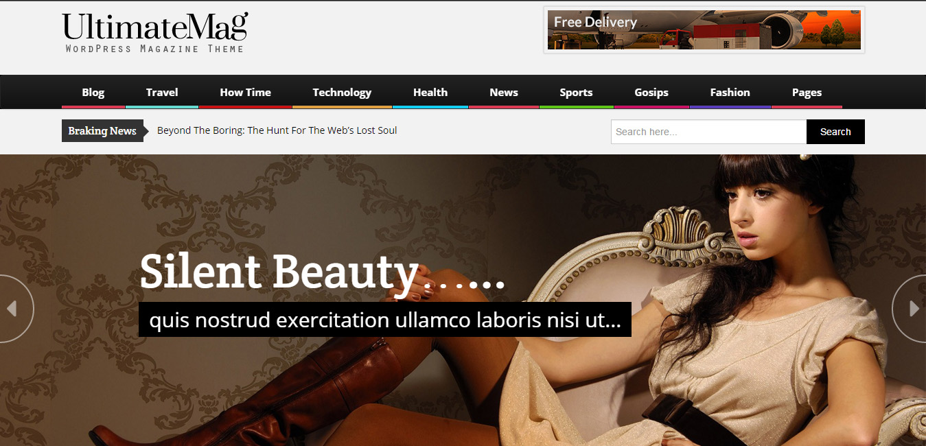 Ultimate Magazine Responsive WordPress Theme