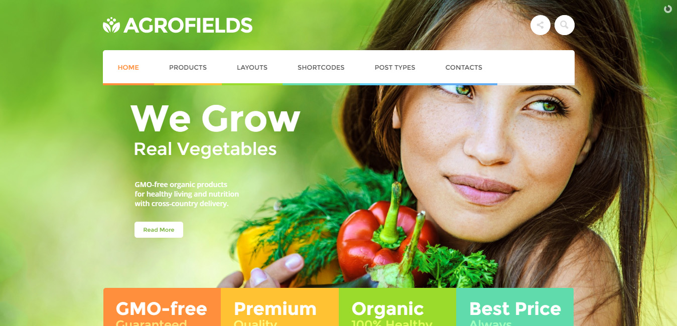 Agrofields - Food Shop & Grocery Market WP Theme