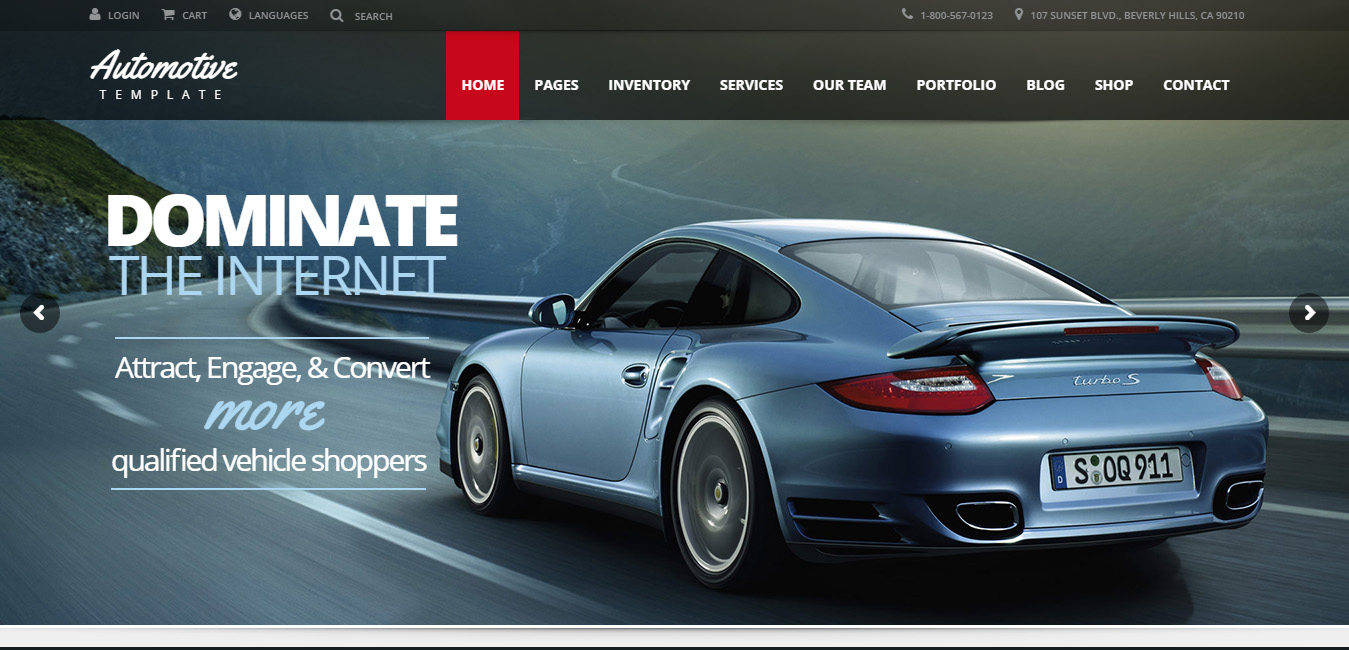 Automotive - Business WordPress Theme