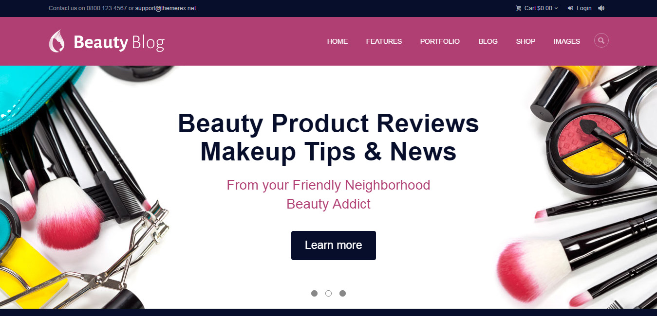 Beauty Blog - Fashion, Beauty & Health Magazine Theme