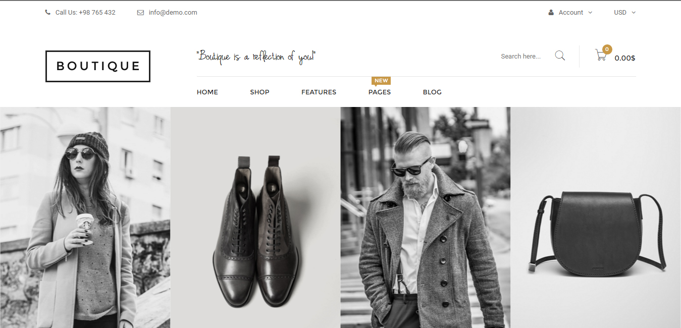 Boutique - Responsive WooCommerce WP Theme