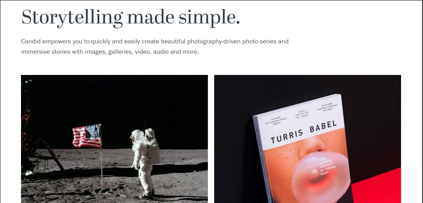 Candid - WordPress Photography Theme