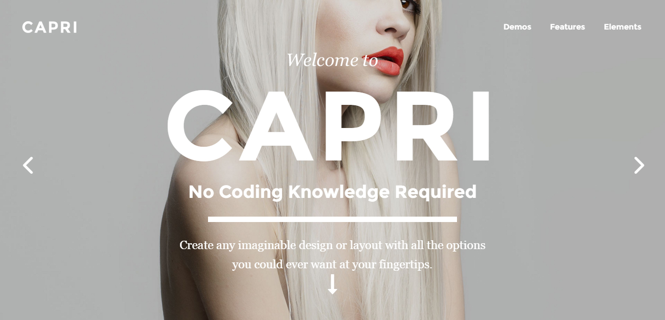 Capri - Feminine WordPress Themes