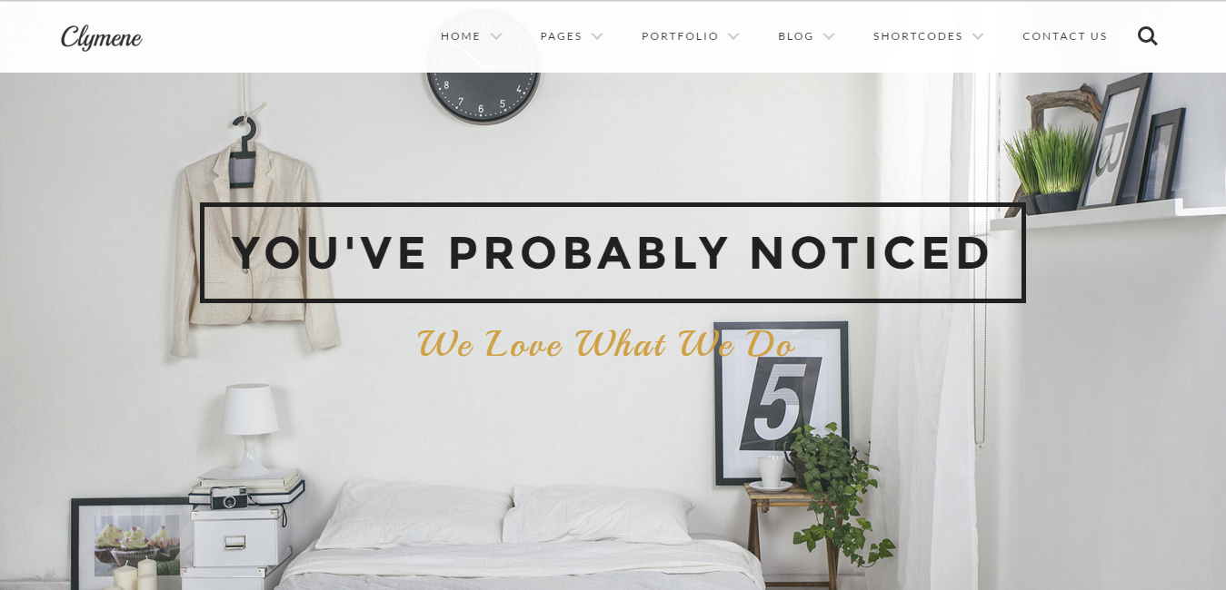 Clymene - freelance wordpress themes