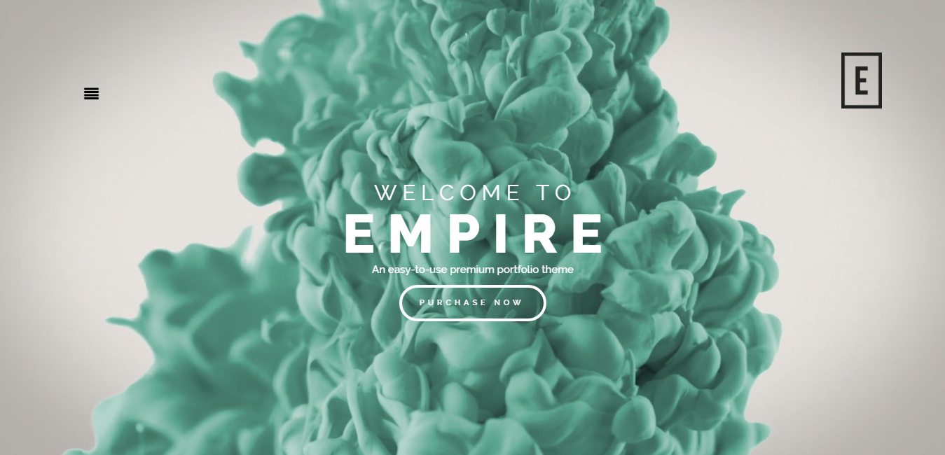 Empire - Premium Fullscreen Portfolio Theme