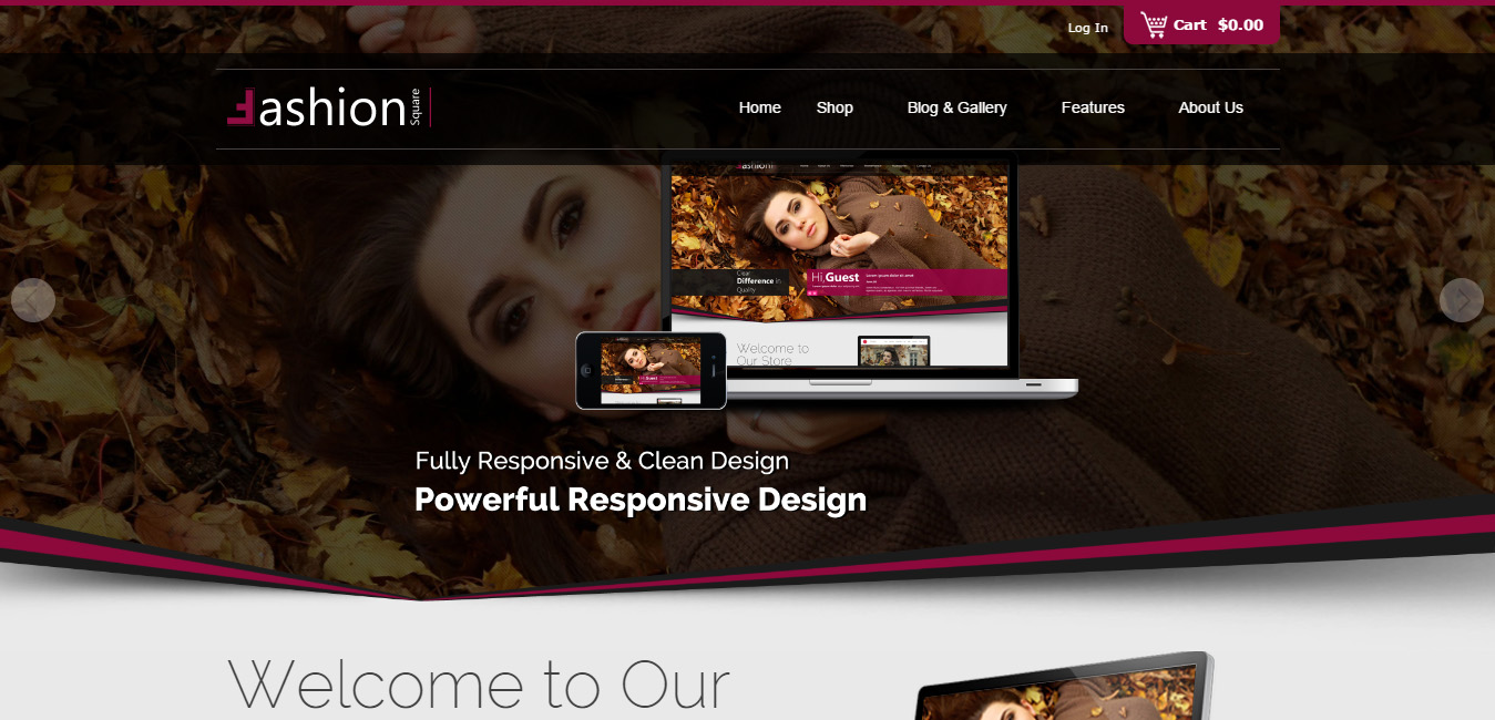 Fashion Shop Responsive WordPress Theme