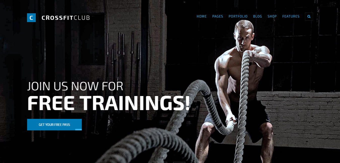 FightClub - Premium Bodybuilding WordPress Themes