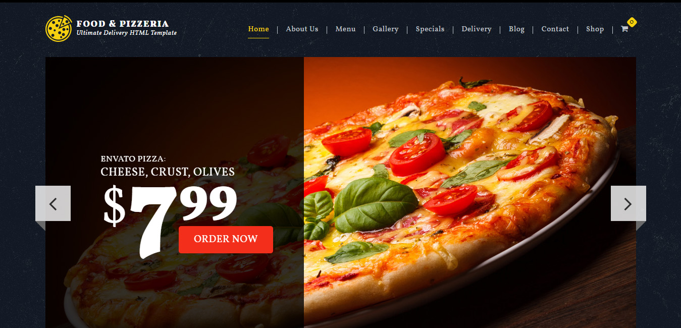 Food & Pizzeria - Ultimate Delivery WP Theme