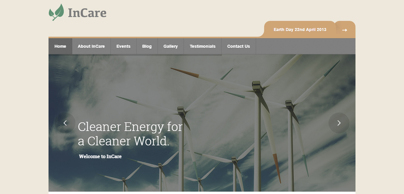 InCare - Responsive Eco WordPress Theme