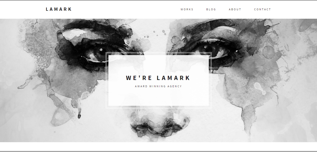 Lamark - Minimal Agency Portfolio Theme